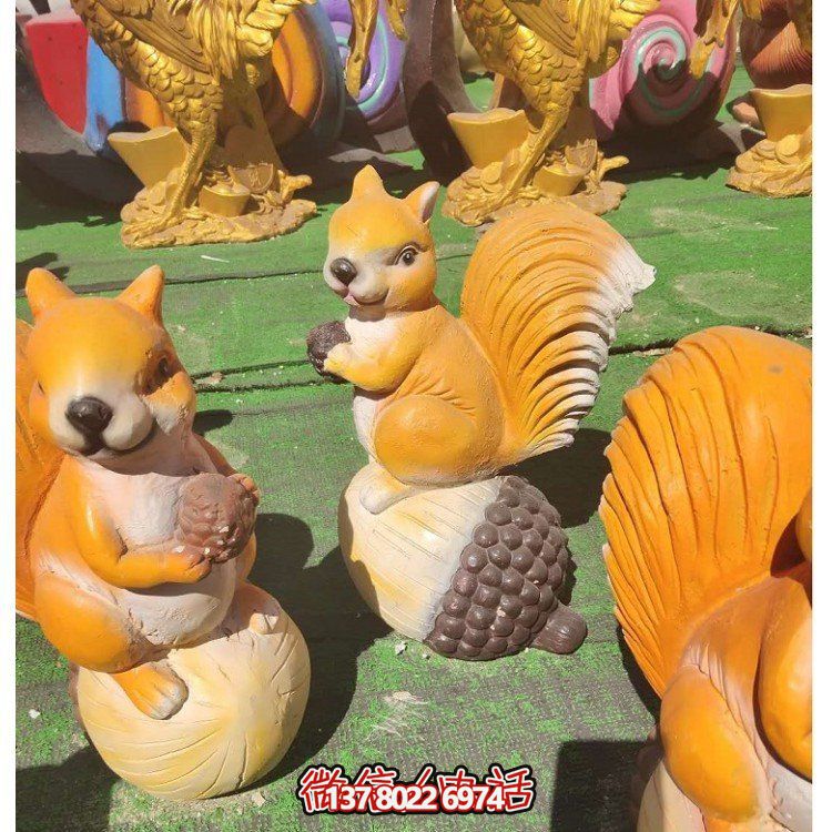 集游樂、景觀、動(dòng)物園于一體的玻璃鋼仿真卡通動(dòng)物游樂場(chǎng)