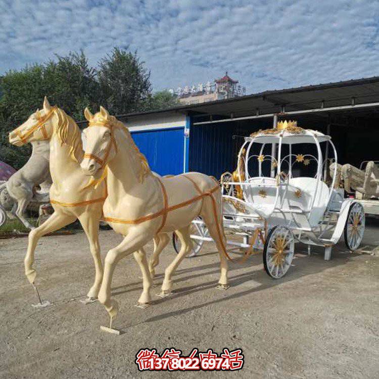 玻璃鋼仿真動(dòng)物馬車(chē)，讓您的公園和游樂(lè)場(chǎng)更具吸引力