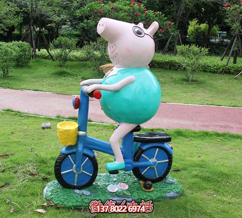 玻璃鋼雕塑裝置，點綴公園景觀