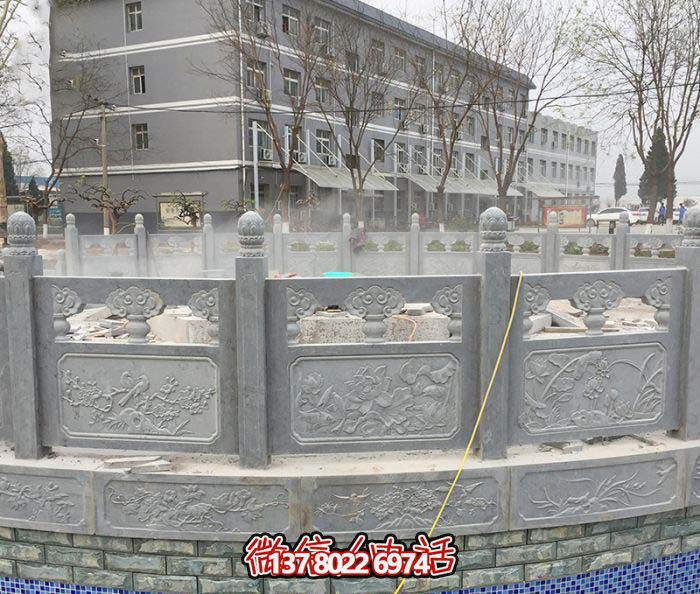 精美青石圍欄景觀噴泉，讓你的小區更加美麗