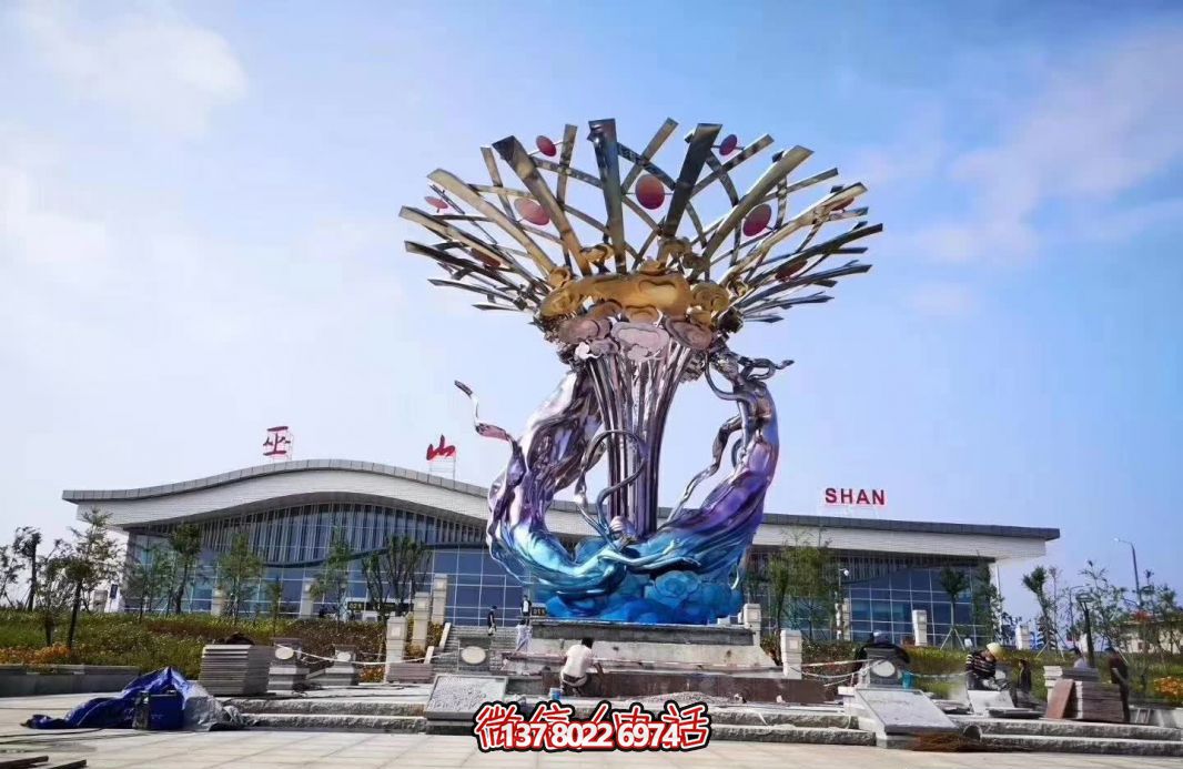 玻璃鋼美人魚雕塑,給廣場(chǎng)帶來彩繪跳舞美景 玻璃鋼美人魚雕塑,給廣場(chǎng)帶來彩繪跳舞美景