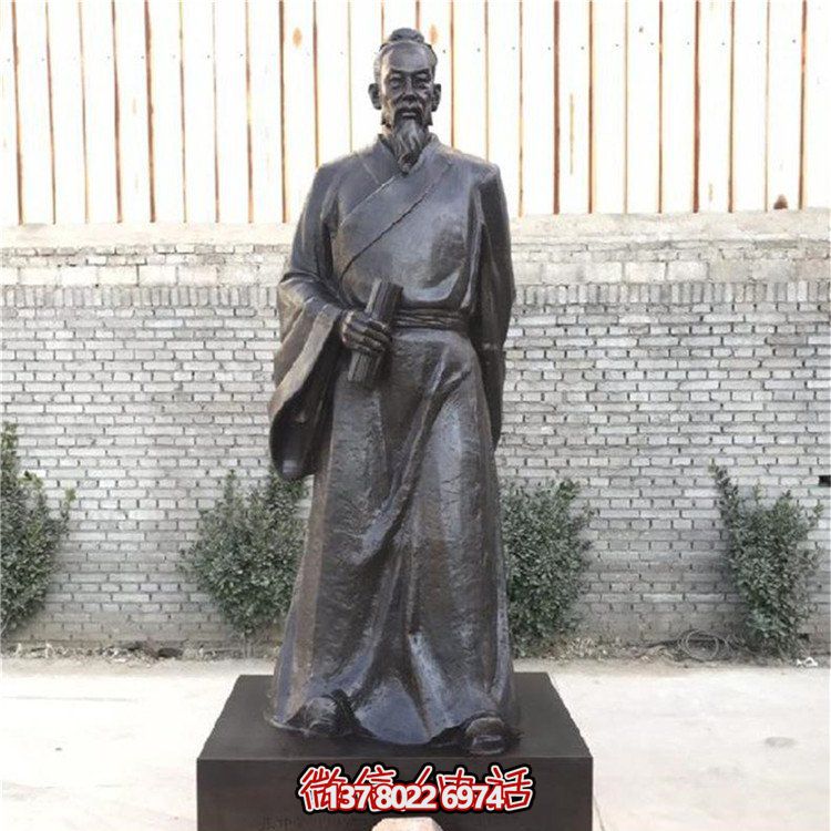 古代人物鑄銅雕塑，讓您感受古代典故的魅力！