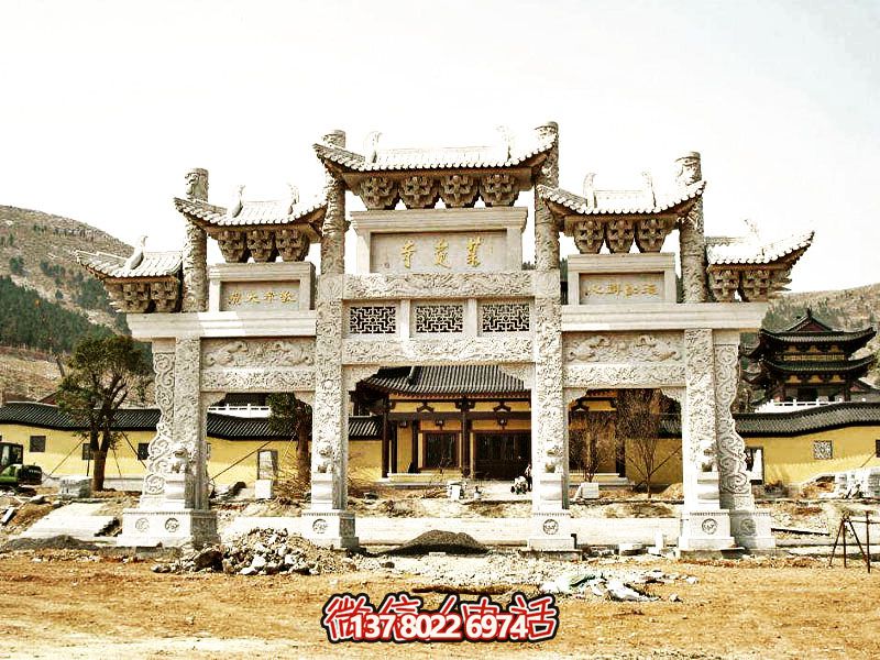 仿古斗拱牌坊，裝點您的景區(qū)、寺院門前