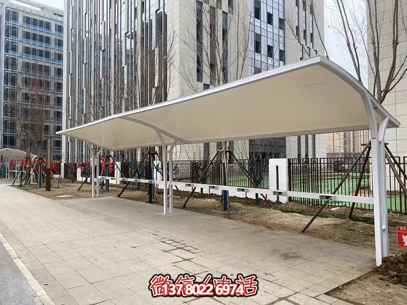 詠華園小區(qū)不銹鋼停車(chē)停